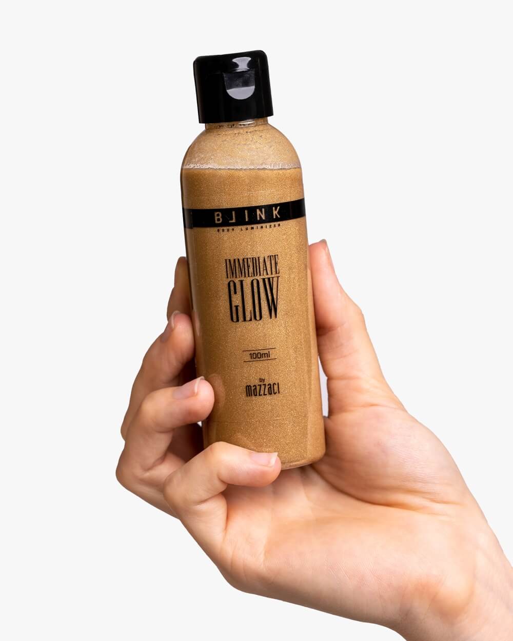 BLINK shimmering dry bronzing oil Mazzaci ® natural cosmetics